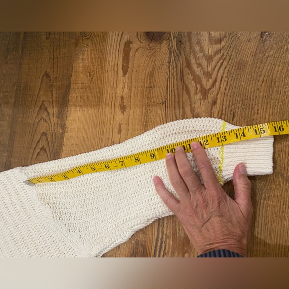 Cabi Croquet Pullover Sweater, Size Medium Cream - Picture 11 of 15